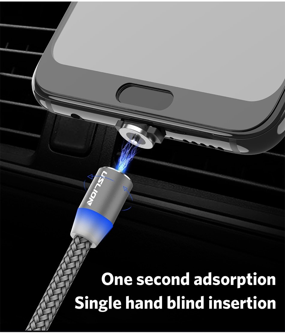 Magnetic USB Fast Charging Micro / Type C Cable Magnetic USB Fast Charging Micro / Type C Cable