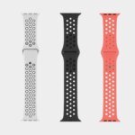 Breathable Silicone Strap For apple Watch bands 40mm 44mm 45mm 41mm 46mm 42mm correa bracelet iWatch Series 10 11 8 SE 9 7 6 5 3 - Image 4