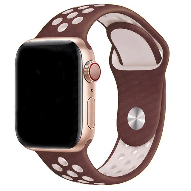 Breathable Silicone Strap For apple Watch bands 40mm 44mm 45mm 41mm 46mm 42mm correa bracelet iWatch Series 10 11 8 SE 9 7 6 5 3 Breathable Silicone Strap For apple Watch bands 40mm 44mm 45mm 41mm 46mm 42mm correa bracelet iWatch Series 10 11 8 SE 9 7 6 5 3