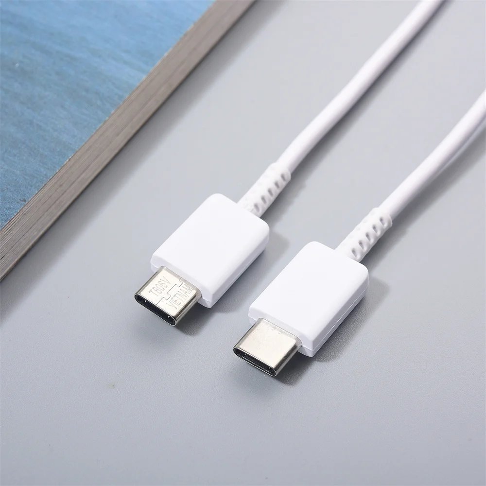 Original Samsung 45W Super Fast Charger PD Cable 1/1.8 M USB C To Tipe C Sync Cord For Galaxy S24 S23 S22 S21 S20 Ultra Plus FE Original Samsung 45W Super Fast Charger PD Cable 1/1.8 M USB C To Tipe C Sync Cord For Galaxy S24 S23 S22 S21 S20 Ultra Plus FE