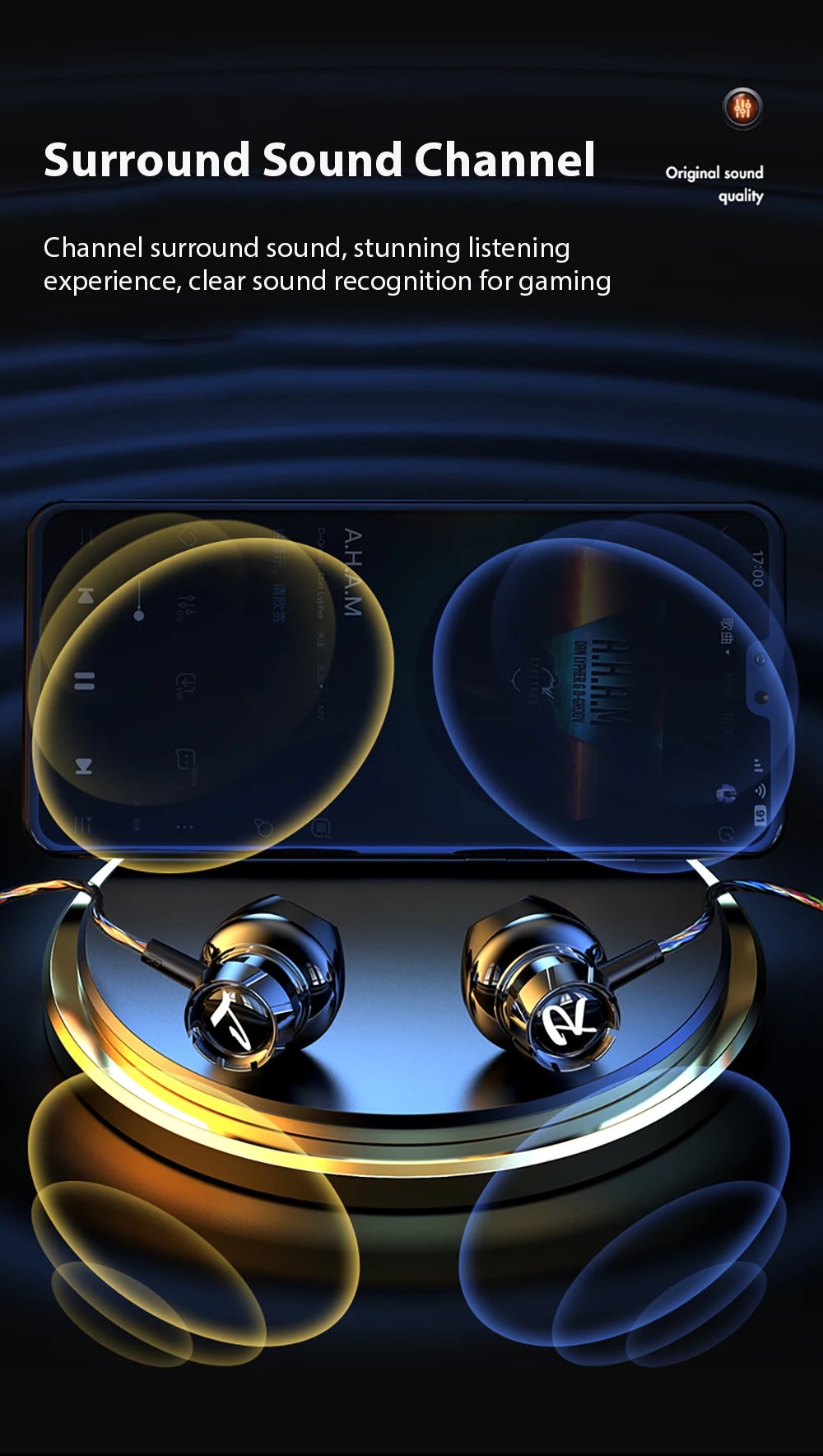 Samsung USB Type C Wired Earphones Bass Stereo With Mic HiFi 3.5mm For Galaxy iPhone 17 16 15 Pro Air Gaming Earphones Samsung USB Type C Wired Earphones Bass Stereo With Mic HiFi 3.5mm For Galaxy iPhone 17 16 15 Pro Air Gaming Earphones