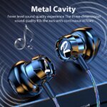 Samsung USB Type C Wired Earphones Bass Stereo With Mic HiFi 3.5mm For Galaxy iPhone 17 16 15 Pro Air Gaming Earphones - Image 2