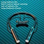 Neckband Wireless Bluetooth Headphones Gaming Stereo Sports Headset Halter Waterproof Magnetic Earbud with LED Display - Image 3
