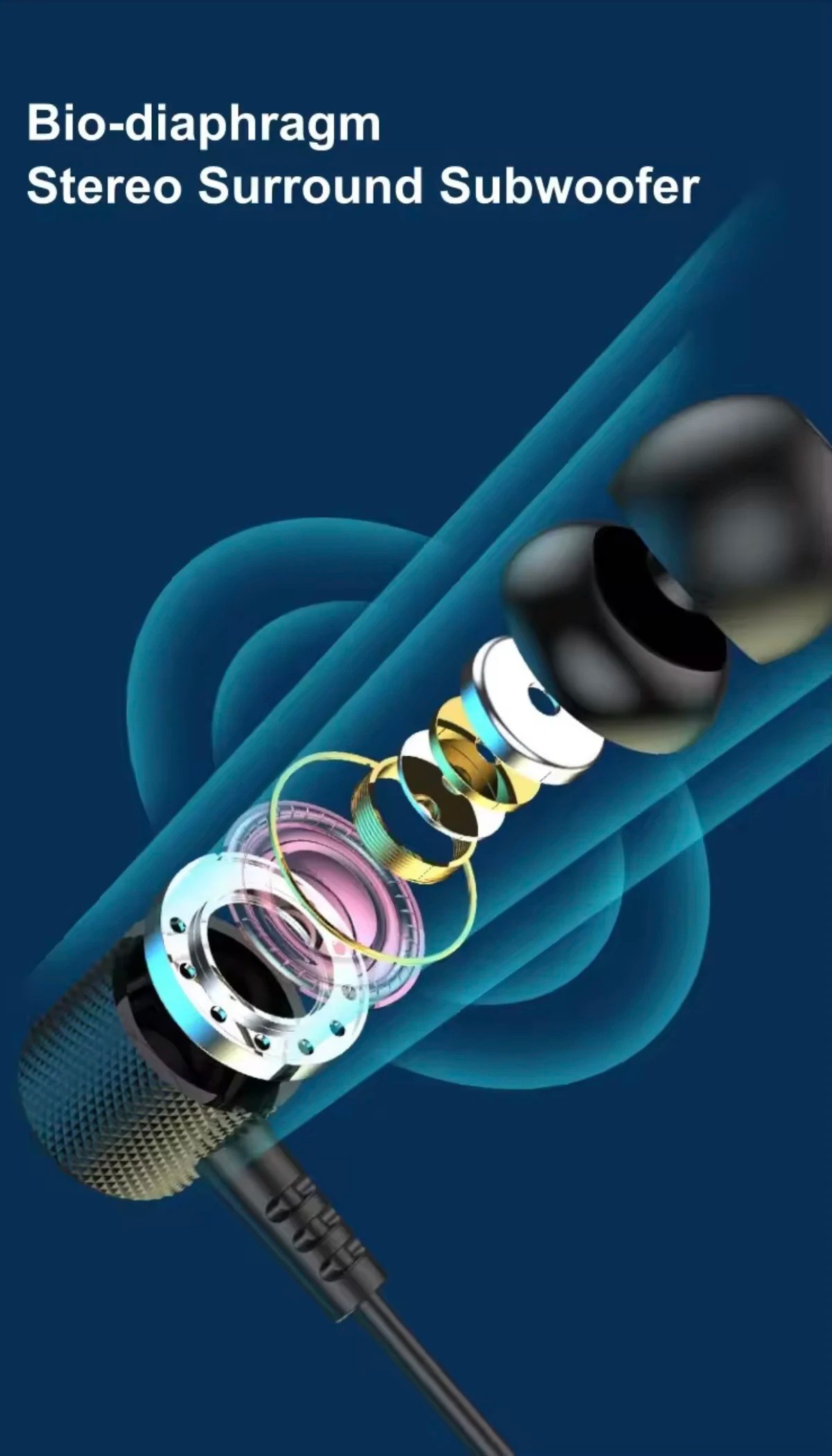 Neckband Wireless Bluetooth Headphones Gaming Stereo Sports Headset Halter Waterproof Magnetic Earbud with LED Display Neckband Wireless Bluetooth Headphones Gaming Stereo Sports Headset Halter Waterproof Magnetic Earbud with LED Display