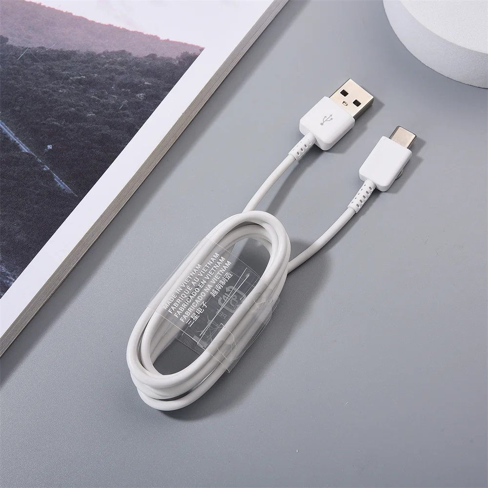 Original Samsung Type C Usb 1.2/2/3 M USB C Fast Charging Data Line Cord For Galaxy A11 A12 A13 A14 A21S A22 A32 A52 S10+ S23