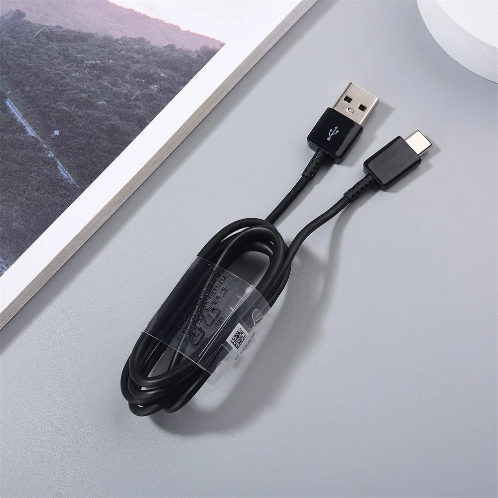 Original Samsung Type C Usb 1.2/2/3 M USB C Fast Charging Data Line Cord For Galaxy A11 A12 A13 A14 A21S A22 A32 A52 S10+ S23