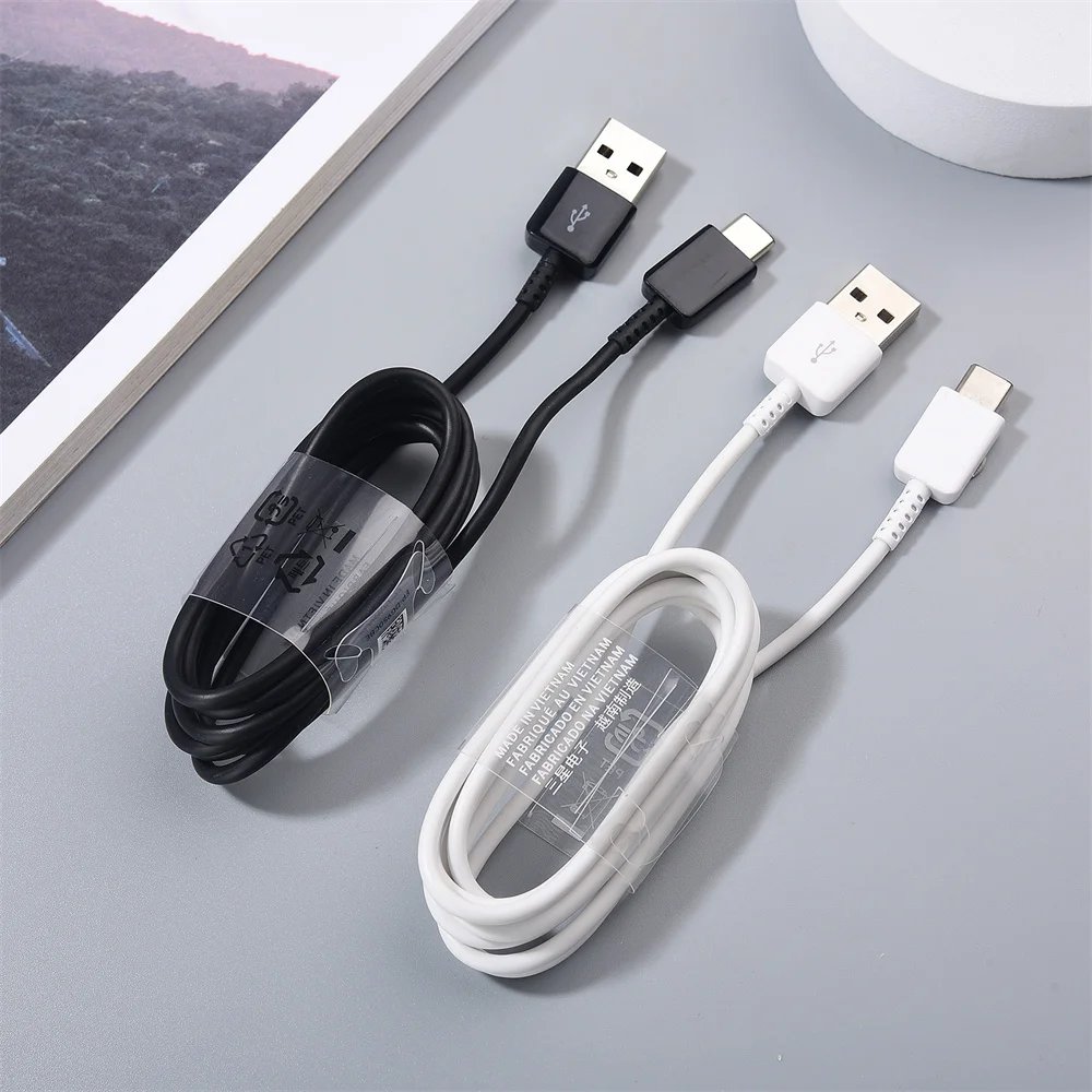Original Samsung Type C Usb 1.2/2/3 M USB C Fast Charging Data Line Cord For Galaxy A11 A12 A13 A14 A21S A22 A32 A52 S10+ S23