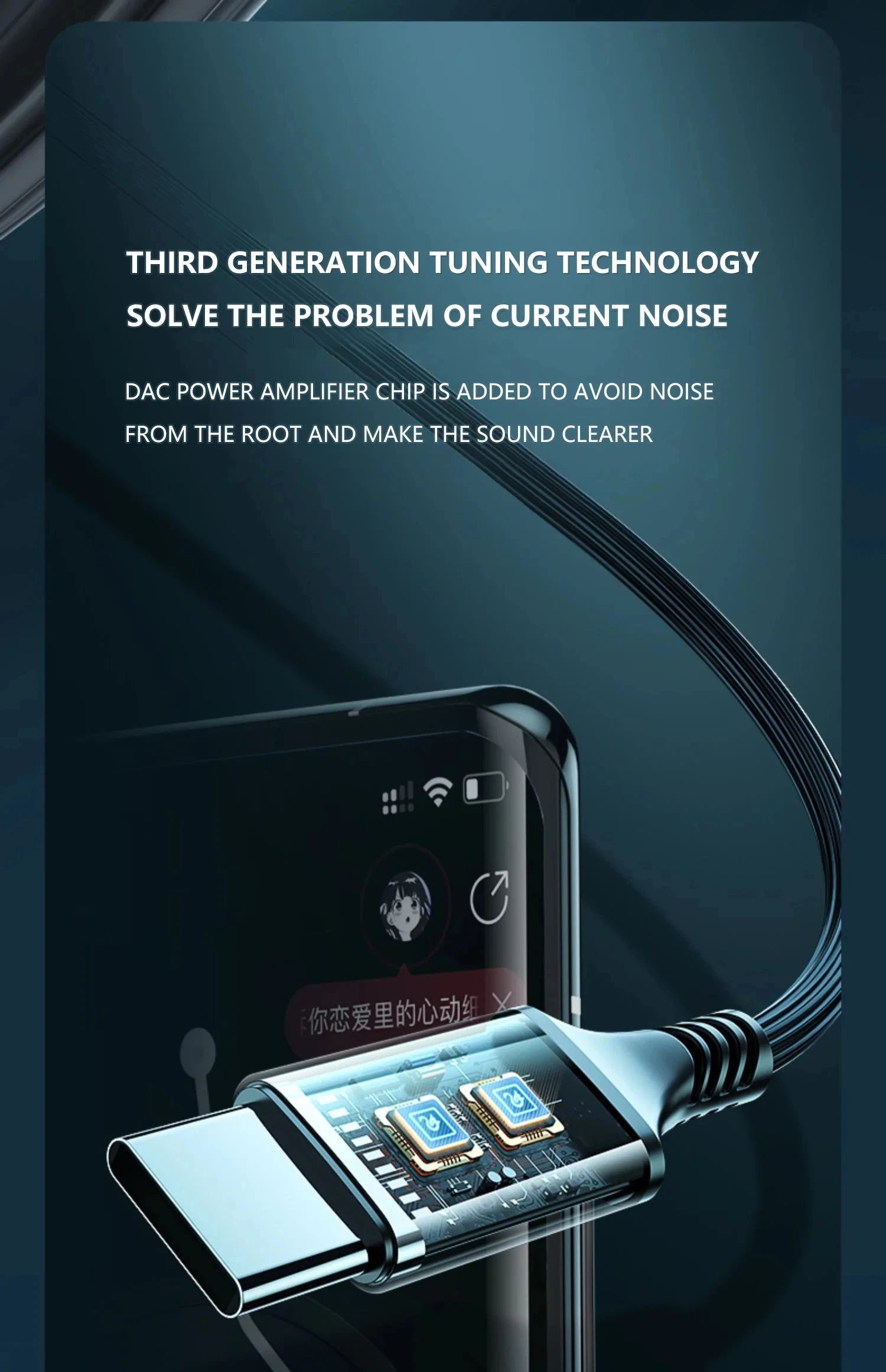 Ceramic Wired  Headphones USB Type C 3.5mm HIFI Stereo Sport Music Earphones With Microphone Earbud For Samsung iPhone 16 Xiaomi