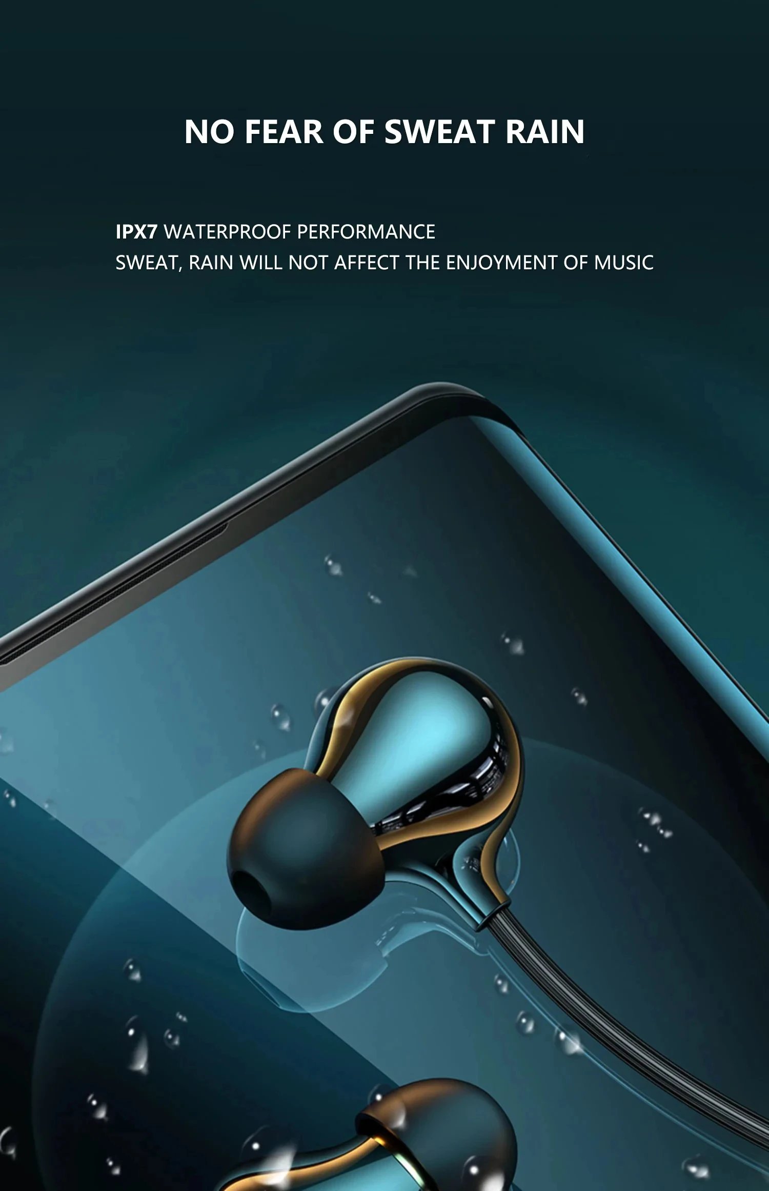 Ceramic Wired  Headphones USB Type C 3.5mm HIFI Stereo Sport Music Earphones With Microphone Earbud For Samsung iPhone 16 Xiaomi