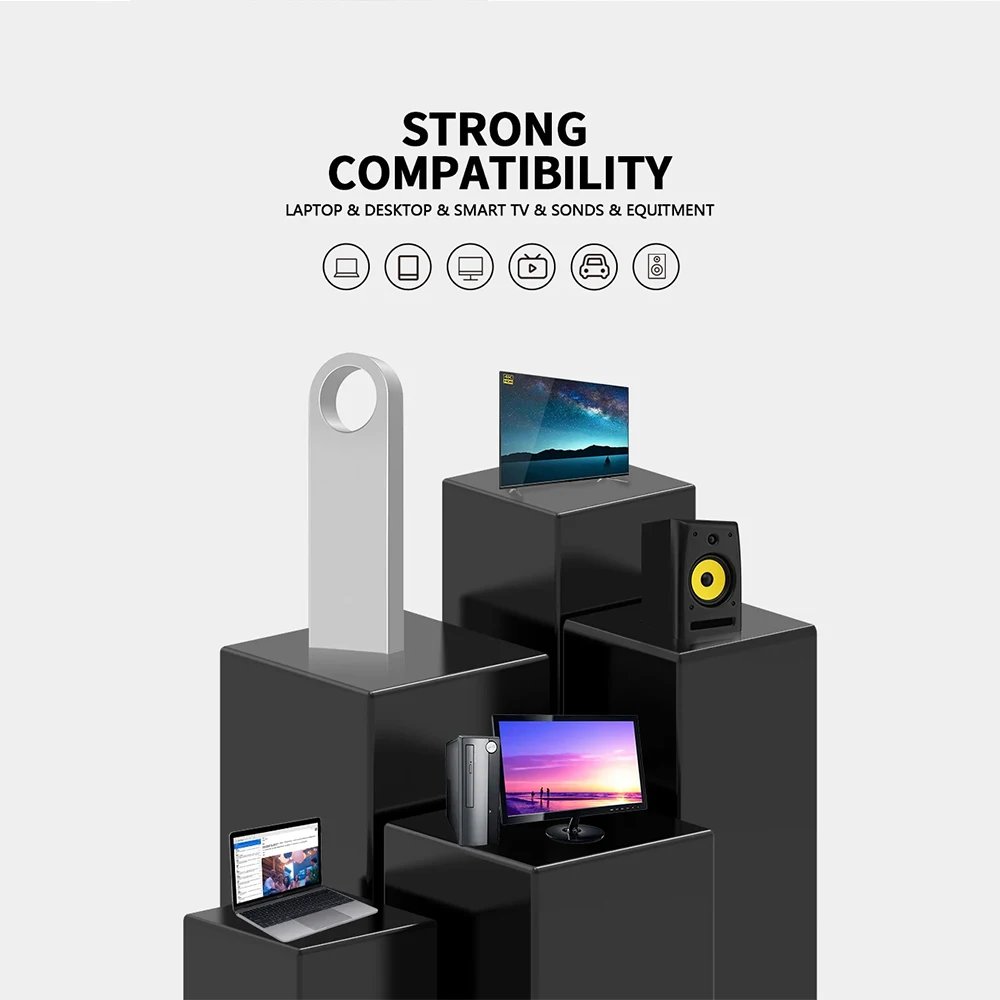 New 2026 Metal Pen Drive 2TB Cle Usb Flash Drives 1TB High Speed Pendrive 512TB 128GB Memoria Usb 3.0 For xiaomi mijia equipment