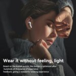 HOCO EW60 TWS Bluetooth Wireless Headphones - Waterproof Touch Control Earbuds with HD Mic for Smartphones - Image 2