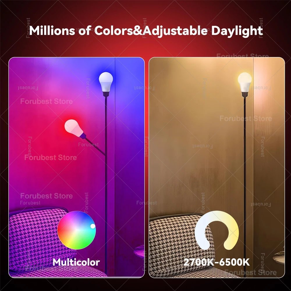 Smart LED Light Bulb Tuya E27 RGB CW 15W 20W WiFi Bluetooth Led Lamp Home Decor Lighting 220V 110V For Alexa Amazon Google Voice Smart LED Light Bulb Tuya E27 RGB CW 15W 20W WiFi Bluetooth Led Lamp Home Decor Lighting 220V 110V For Alexa Amazon Google Voice