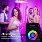 Smart LED Light Bulb Tuya E27 RGB CW 15W 20W WiFi Bluetooth Led Lamp Home Decor Lighting 220V 110V For Alexa Amazon Google Voice - Image 5