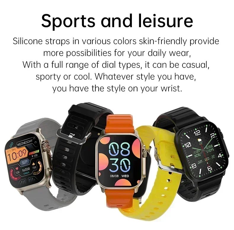 Series 9 Bluetooth Smart Watch 9 Ultra Gen 2 IWO Watch NFC Smartwatch  Call 2.2 Inch Wireless Fitness Watch