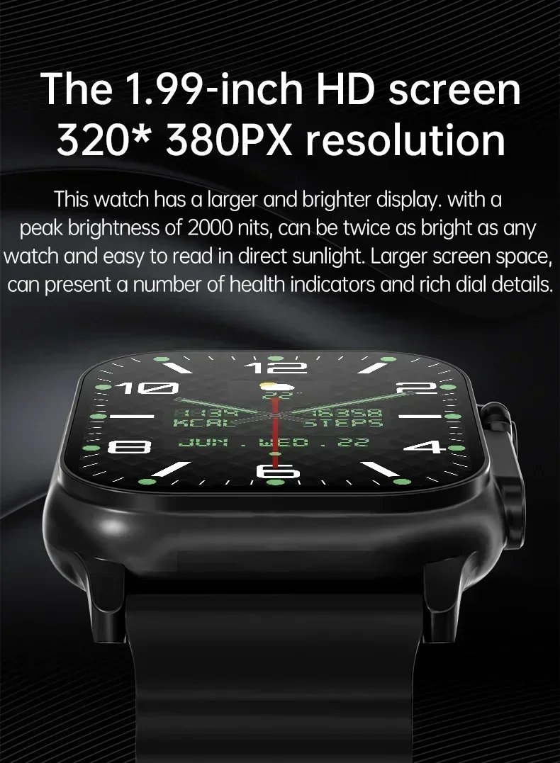Series 9 Bluetooth Smart Watch 9 Ultra Gen 2 IWO Watch NFC Smartwatch  Call 2.2 Inch Wireless Fitness Watch