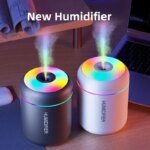 USB Air Mini Humidifier 180ml Aroma Diffuser Essential Oil Purifier Aromatherapy Mist Maker Lights For Car Home Bedroom