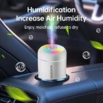 USB Air Mini Humidifier 180ml Aroma Diffuser Essential Oil Purifier Aromatherapy Mist Maker Lights For Car Home Bedroom - Image 2