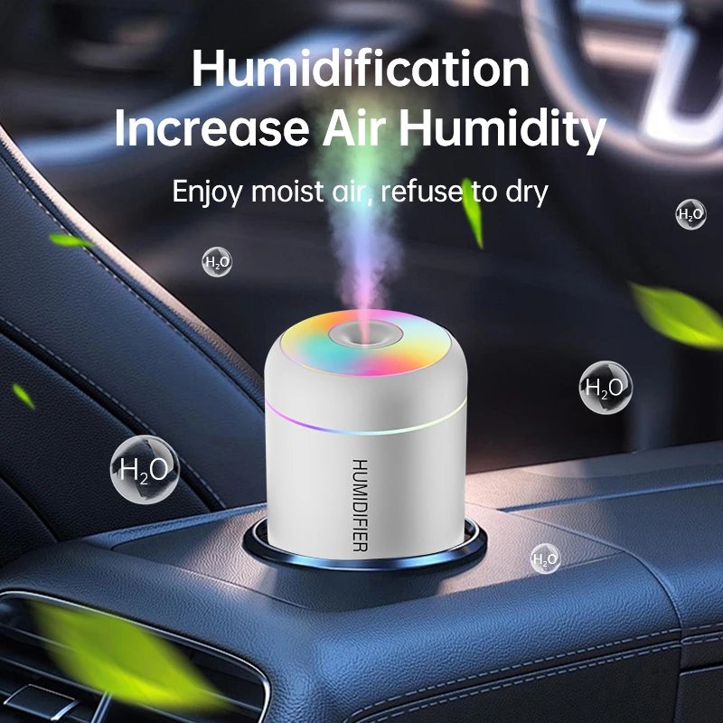 USB Air Mini Humidifier 180ml Aroma Diffuser Essential Oil Purifier Aromatherapy Mist Maker Lights For Car Home Bedroom USB Air Mini Humidifier 180ml Aroma Diffuser Essential Oil Purifier Aromatherapy Mist Maker Lights For Car Home Bedroom
