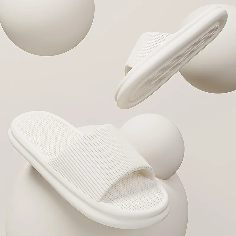 Men Summer Silent Slippers Indoor Home Bathroom Anti-Slip Soft EVA Sole Odor-Proof Sandals for Women Comfort Lightweight Men Summer Silent Slippers Indoor Home Bathroom Anti-Slip Soft EVA Sole Odor-Proof Sandals for Women Comfort Lightweight