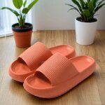 Slippers Men Women Wear Thick-soled Non-slip Summer Quarters Bathroom Shower Eva Sandals - Image 5