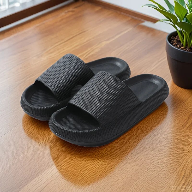 Slippers Men Women Wear Thick-soled Non-slip Summer Quarters Bathroom Shower Eva Sandals