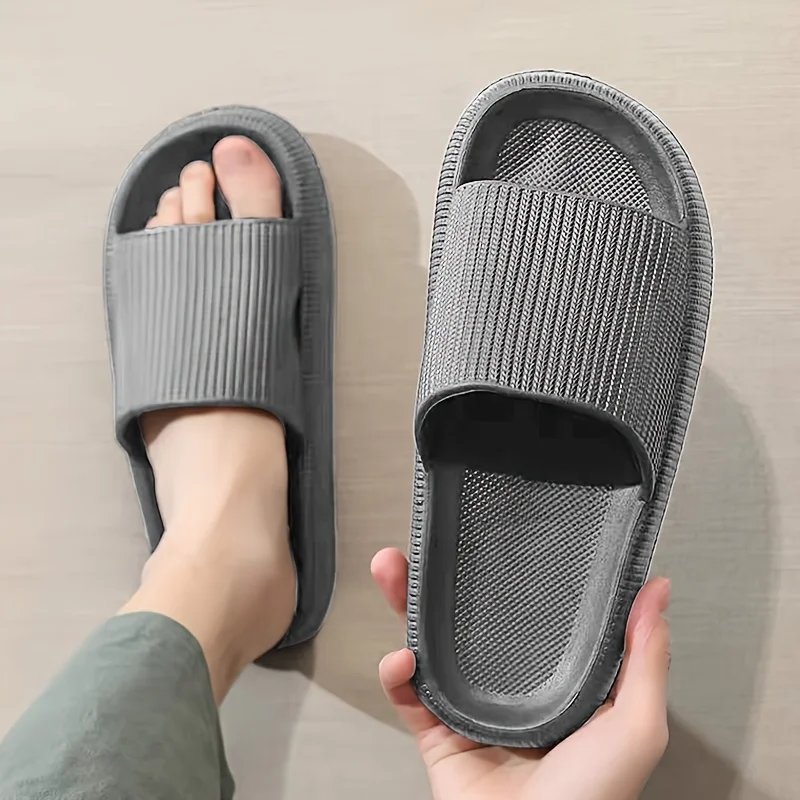 Slippers Men Women Wear Thick-soled Non-slip Summer Quarters Bathroom Shower Eva Sandals