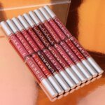 6-Color Lip Gloss CAKAILA Lipstick Set Liquid Matte Velvet Matte Women's Makeup Long-lasting Waterproof Non-stick Cup Non-fade - Image 4