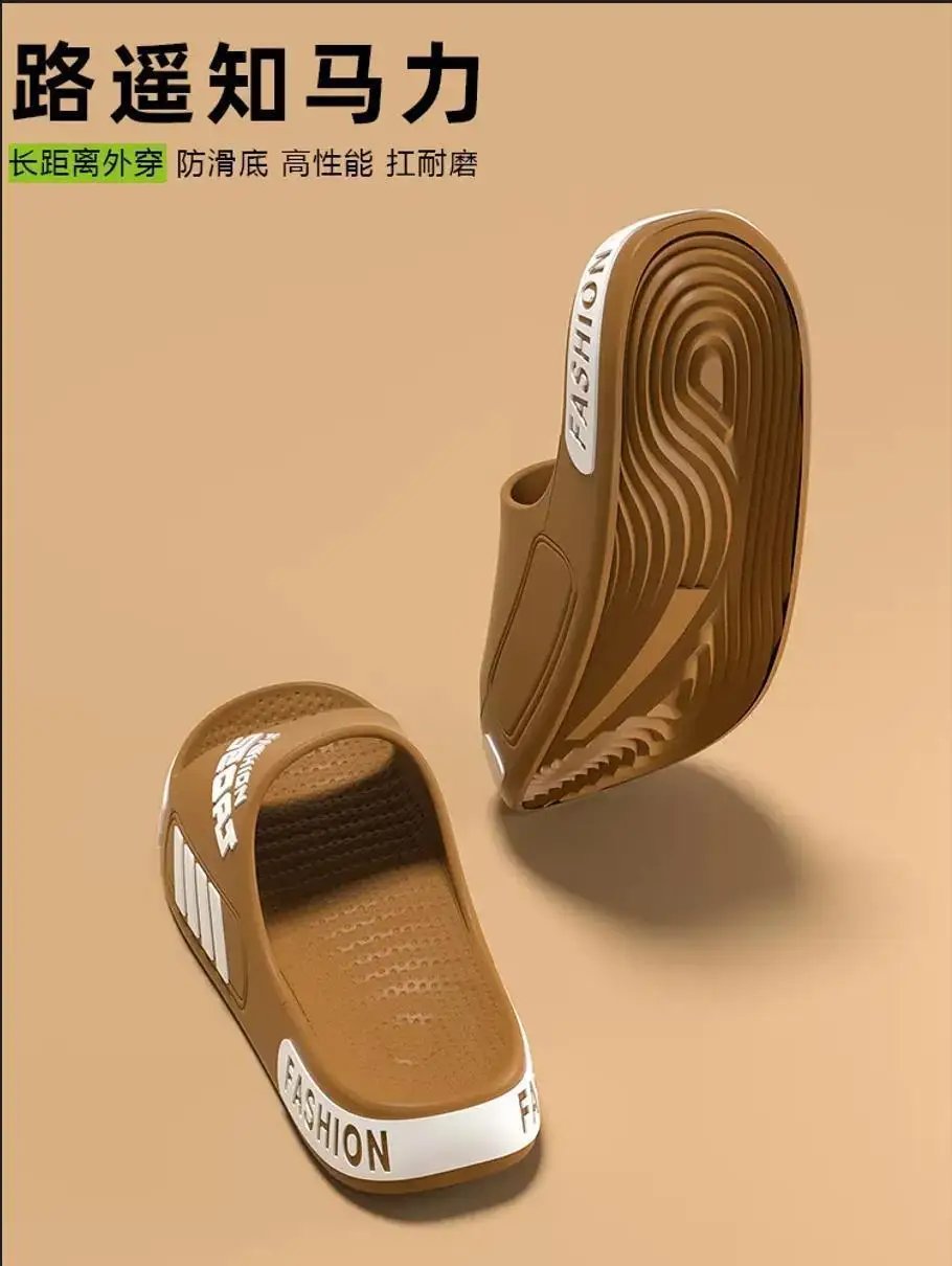 Big Size 48-49 Men Slippers Summer Flat Sole Home Slippers For Women Man Open Toe Trend Slides Couple Light Beach Shoes Sandals Big Size 48-49 Men Slippers Summer Flat Sole Home Slippers For Women Man Open Toe Trend Slides Couple Light Beach Shoes Sandals