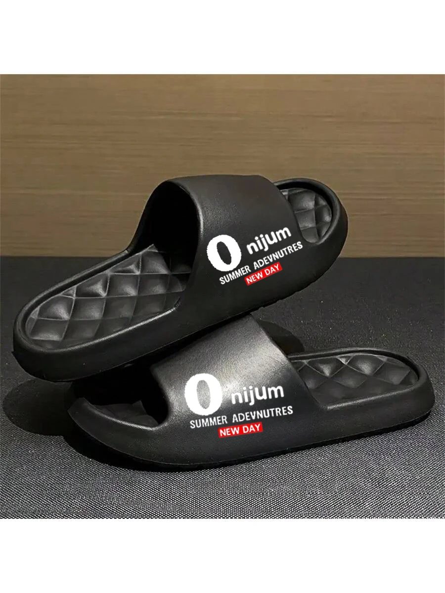 Summer Innovative Design Eva Men's Shoes, Soft and Lightweight Home Slippers, Suitable for Indoor and Outdoor Leisure Activities