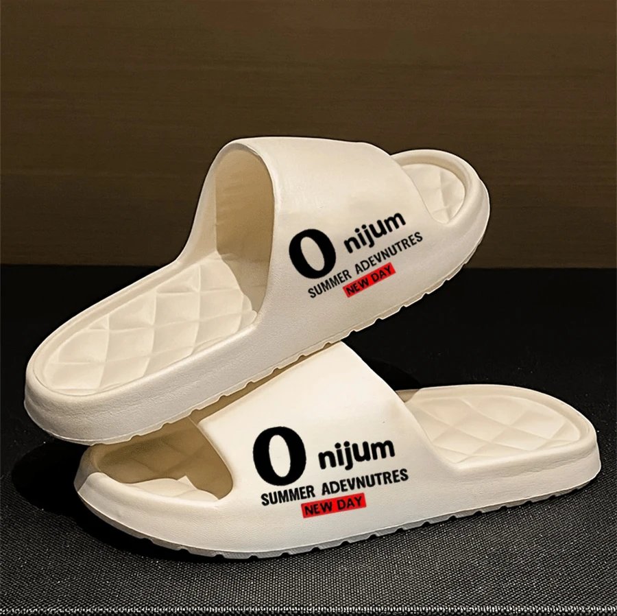 Summer Innovative Design Eva Men's Shoes, Soft and Lightweight Home Slippers, Suitable for Indoor and Outdoor Leisure Activities