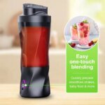 700ml Electric Portable Juicer Fresh Fruit Blender Multi-Function USB Rechargeable Milkshake Smoothie Mixer Outdoor Blender Cup - Image 2
