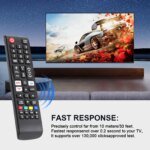 Universal Remote Control for Samsung Smart Tv, Control Replacement Fit for 4K Uhd Qled Hdtv Led Tvs, with Hulu Netflix Primevide - Image 5