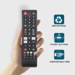 Universal Remote Control for Samsung Smart Tv, Control Replacement Fit for 4K Uhd Qled Hdtv Led Tvs, with Hulu Netflix Primevide