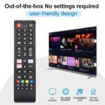 Universal Remote Control for Samsung Smart Tv, Control Replacement Fit for 4K Uhd Qled Hdtv Led Tvs, with Hulu Netflix Primevide - Image 2