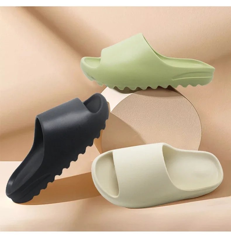 Brand High Quality Super Soft EVA Sole Summer Slippers for Men Bathroom Slippers Home Slides Couple Beach Male Slipper Brand High Quality Super Soft EVA Sole Summer Slippers for Men Bathroom Slippers Home Slides Couple Beach Male Slipper