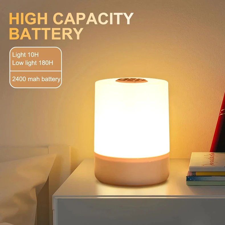 3 Modes Touch Night Lamp Dimming Bedroom Bedside Lamp USB Charging Night Light Ambient Light Soft Light Table Lamp For Kids Gift 3 Modes Touch Night Lamp Dimming Bedroom Bedside Lamp USB Charging Night Light Ambient Light Soft Light Table Lamp For Kids Gift