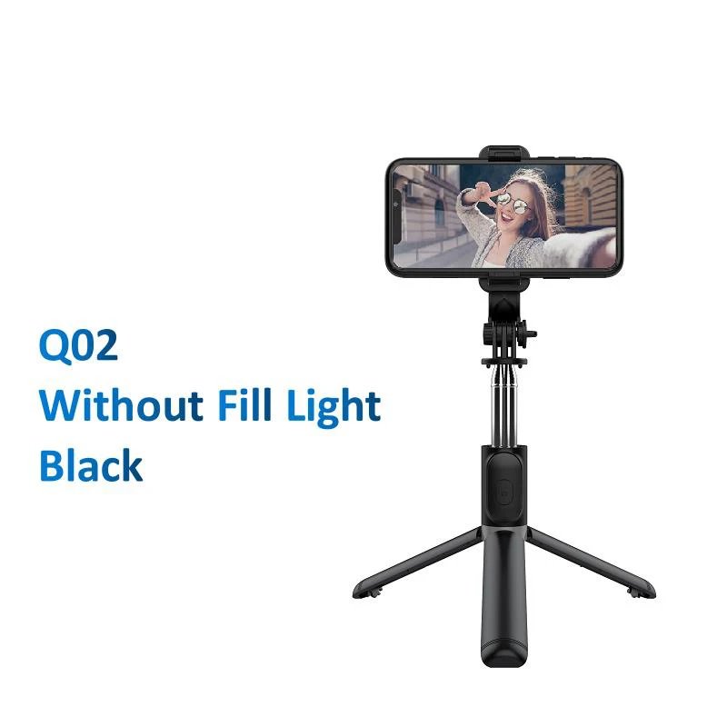 Selfie Stick 1045mm With Wireless Bluetooth LED Fill Light Extended Tripod With Remote Shutter For Android IOS Cellphone