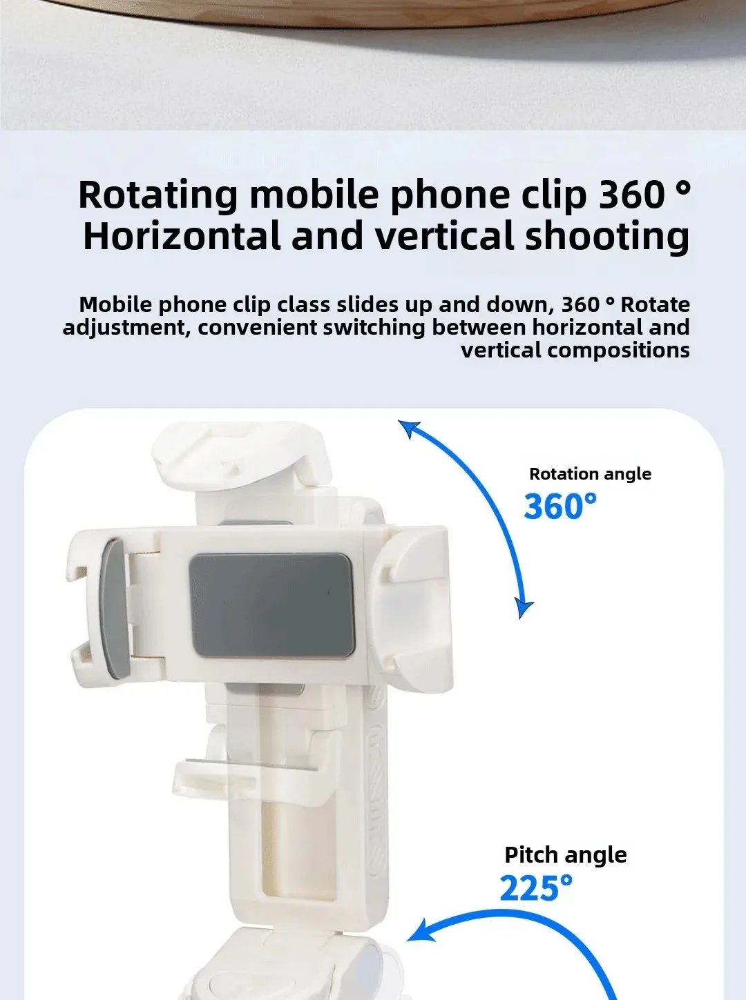 Universal Mini Selfie Stick Portable Phone Holder Shooting Aid Versatile Integrated Design Bluetooth Remote For Live Broadcas