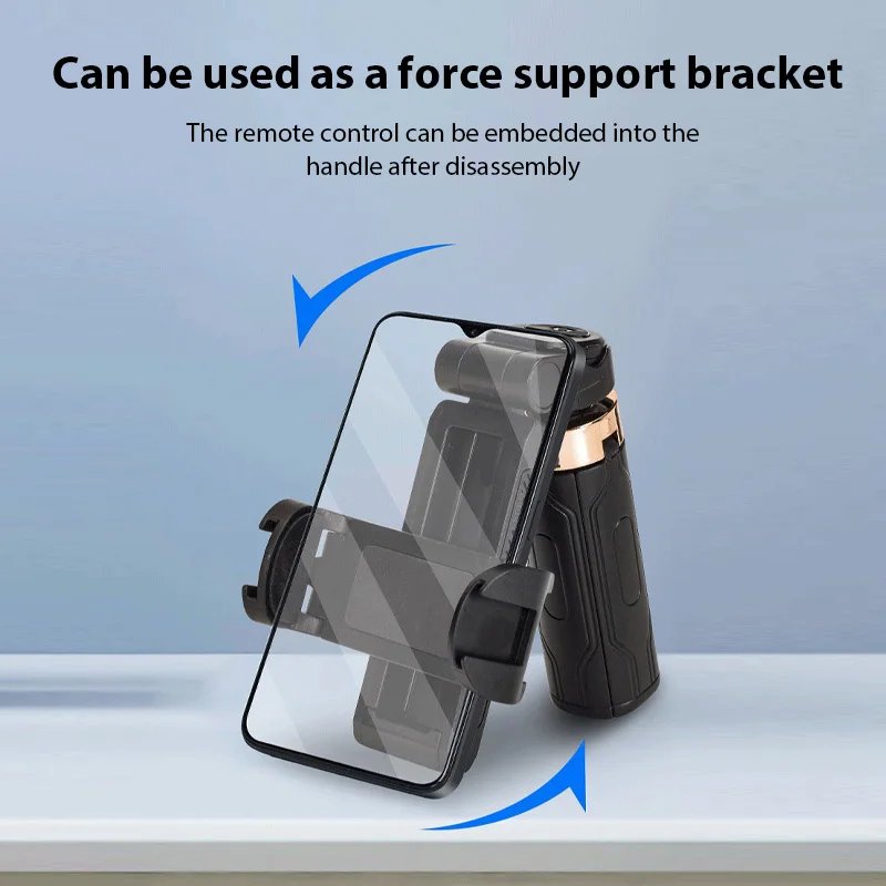 Universal Mini Selfie Stick Portable Phone Holder Shooting Aid Versatile Integrated Design Bluetooth Remote For Live Broadcas