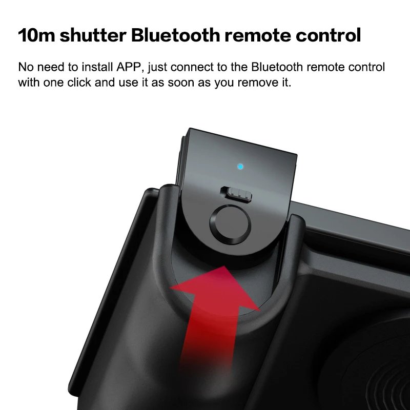 Smartphone Camera Shutter Grip Magnetic Bluetooth Camera Handle For Cell Phones Photo Bracket Anti-shake Selfie Remote Control