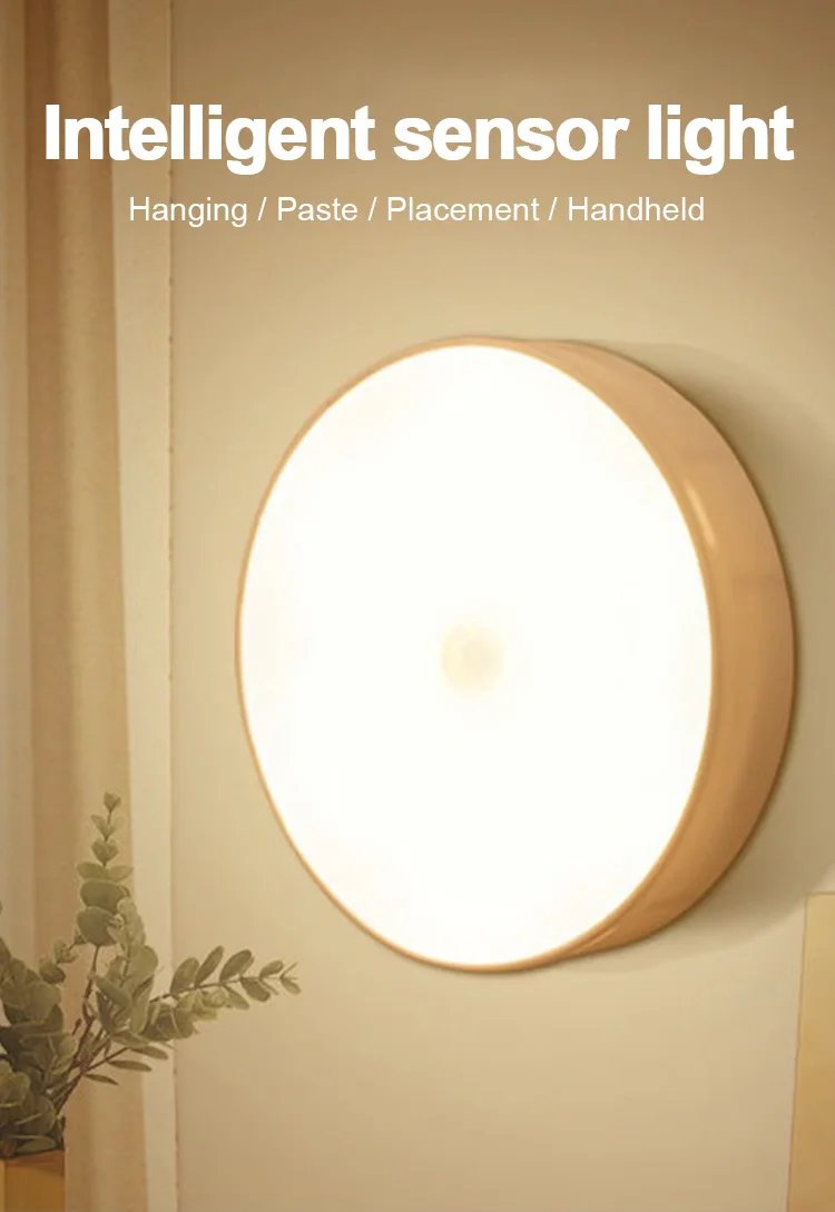 LED Night Light Motion Sensor Light USB Rechargeable Kitchen Bedroom Magnetic Base Wall Light Stairs Lighting Night Lamp LED Night Light Motion Sensor Light USB Rechargeable Kitchen Bedroom Magnetic Base Wall Light Stairs Lighting Night Lamp