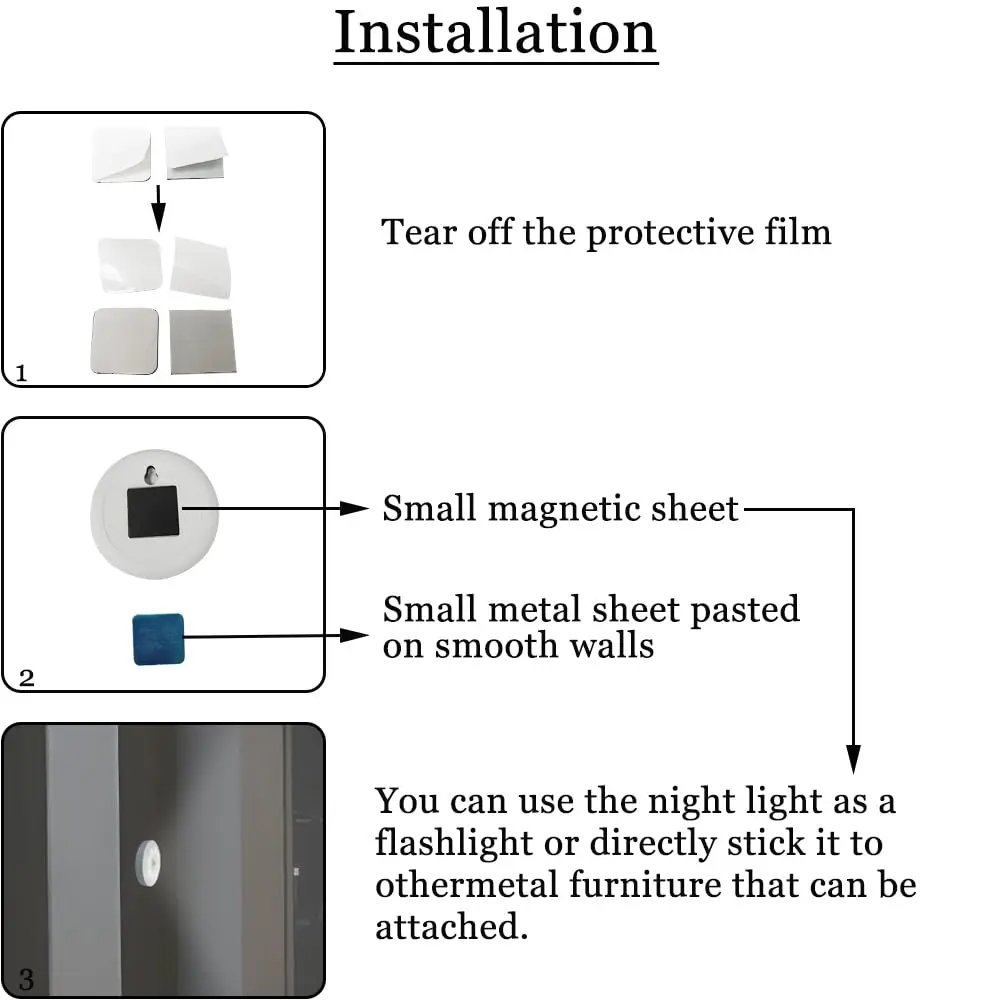 LED Night Light Motion Sensor Light USB Rechargeable Kitchen Bedroom Magnetic Base Wall Light Stairs Lighting Night Lamp LED Night Light Motion Sensor Light USB Rechargeable Kitchen Bedroom Magnetic Base Wall Light Stairs Lighting Night Lamp