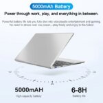 New 15.6" Portable Laptop Intel 6500Y 32GB RAM 2TB SSD Windows 11 5000mAh Backlit Keyboard Fingerprint Office Gaming Notebook PC - Image 6