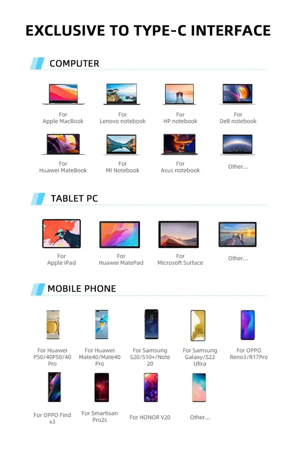 8-in-1 USB Expander HUB USB Distributor with 2 USB 3.0, 2 USB 2.0, And 1 USB C Ports, TF/SD Card Suitable For Laptops PC Macbook 8-in-1 USB Expander HUB USB Distributor with 2 USB 3.0, 2 USB 2.0, And 1 USB C Ports, TF/SD Card Suitable For Laptops PC Macbook
