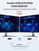 Mini PC Windows 10 Intel Core i7 8500Y 12GB DDR3 512GB 1TB SSD PC Gamer Computer Dual WIFI 6 BT4.2 4K HD Mini Gaming Pc Desktop - Image 4