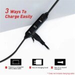 Neck Mounted Bluetooth Wireless Earphone Sport Headset Waterproof Earbuds Neckband Magnetic Headphone With Mic For iPhone Xiaomi - Image 2