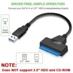 New Sata to usb 3.0/2.0 Type c Cable Support 2.5 Inches External HDD SSD Hard Drive Adapter Cable Computer Connector Converter - Image 3
