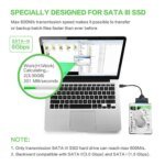 Up to 6 Gbps Sata to Usb 3.0 Adapter for 2.5 Inch Laptop Accessories External HDD SSD Hard Drive 22 Pin Cable Computer Cables - Image 4