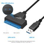 Up to 6 Gbps Sata to Usb 3.0 Adapter for 2.5 Inch Laptop Accessories External HDD SSD Hard Drive 22 Pin Cable Computer Cables - Image 2