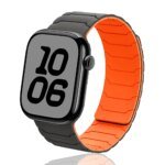 Magnetic Band for Apple Watch Band Ultra 2 49mm 46mm 44mm 41mm 45mm 42mm Silicone Bracelet iwatch Series 10 9 8 7 6 5 4 SE Strap